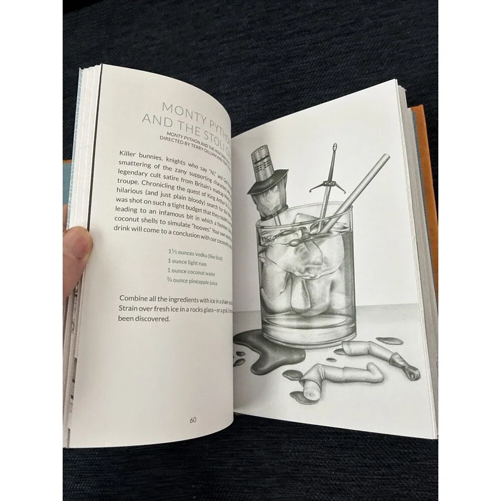 Gone with the Gin : Cocktails with a Hollywood Twist by Tim Federle (2015,...